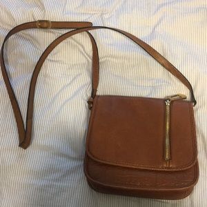 Brown crossbody/shoulder purse